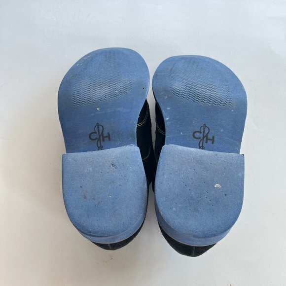 Cole Haan Black Suede Wingtip Oxford Men’s Size 7M Shoes Lace‎ Up Work Career - Picture 9 of 9